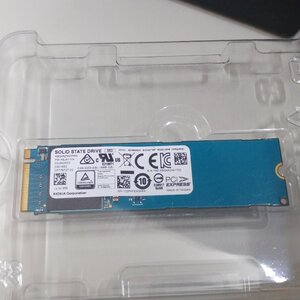 送料無料 KIOXIA KBG4AZNV256G SED 256GB SSD NVMe M.2 2280 使用時間1966時間