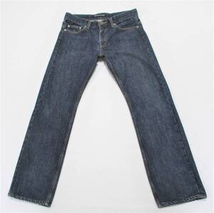 （中古）日本製　赤耳　GENNARO　ORIGINAL　JEANS　レギュラーストレート　表記サイズL(W31）