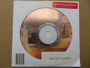 ★【中古】Windows 2000 Professional 英語版　インストールディスク★