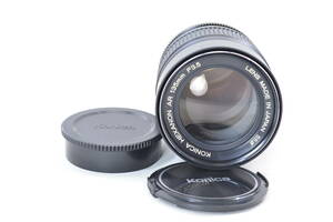 【ecoま】コニカ KONICA HEXANON AR 135mm F3.5 no.8298928 フード組み込み式 マニュアルレンズ