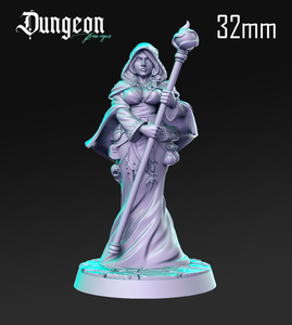 Dungeon Pin-ups Wizard