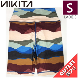 【OUTLET】 NIKITA TREK PRINTED SHORTS MOUNTAIN SCAPE Sサイズ レディース アパレル レギンス ショーツ 日本正規品