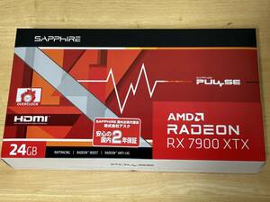 SAPPHIRE PULSE Radeon RX 7900 XTX GAMING OC 24GB AMD