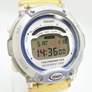 稼動品 CASIO カシオ PRO TREK プロトレック Ley レイ PRL-10IJ デジタル クオーツ ベルト純正 多機能 腕時計 UKTC①