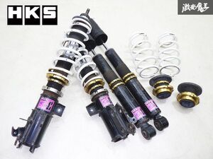 HKS GK3 GK5 GP5 フィット フィットハイブリッド ハイパーマックス STYLE-C フルタップ 全長式 車高調 サス ショック 1台分 棚17-9