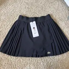 alo Aces Tennis Skirt 黒 プリーツスカート