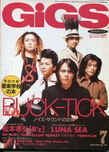 絶版／ BUCK-TICK 櫻井敦司 今井寿★ノイズの正体 表紙＆インタビュー特集＆両面ピンナップ付★バクチク GIGS aoaoya