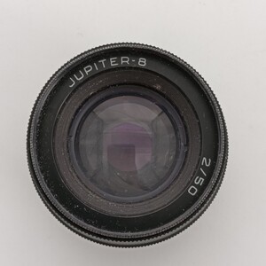 【A1375】中古品 カメラレンズ JUPITER-8 2/50 ジュピター 現状品 ロシア製