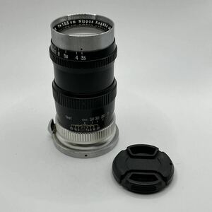 希少 E・P刻印付 NIKKOR-Q・C 13.5cm f3.5 ニッコール 135mm 黒鏡筒 Nippon Kogaku Japan 日本光学 Nikon ニコン Sマウント