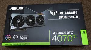 ASUS TUF Gaming GeForce RTX 4070 Ti 12GB　中古品