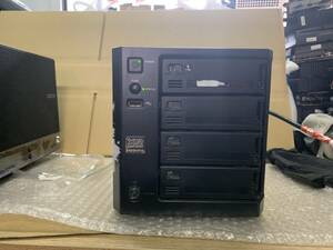  NAS2★中古品 通電確認のみ　I.O DATA NAS LAN DISK HDL-XR2.0W ケース のみ (HDD、鍵、電源ケーブルなし)★