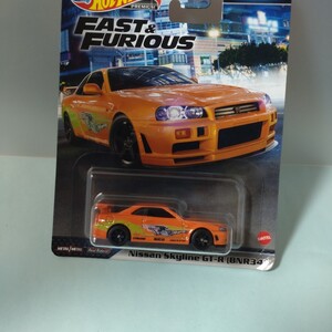 ホットウィール (Hot Wheels) ワイルドスピード - 日産 スカイライン GT-R (BNR34) 【3才~】 HKD21