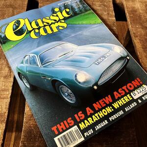 B1225　「CLASSIC CARS」クラシックカー　ヴィンテージ　英国車 バイク カスタム 古本　雑誌 旧車　当時物　ビンテージ　自動車