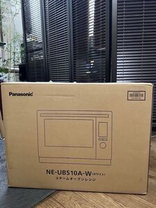 未使用 パナソニック Panasonic スチームオーブンレンジ Bistro(ビストロ) ホワイト NE-UBS10A-W [30L]