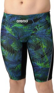 1693857-ARENA/メンズ 競泳水着 レーシング スイムスパッツ ハーフレッグ 水泳 FINA WA承認/M