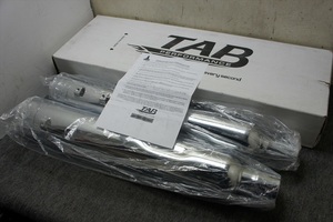 TAB 新品4インチカスタムマフラー ツーリング FLHRXS/FLHXST/FLHR/S/C/FLHXS/FLTRK/XS1870/1750