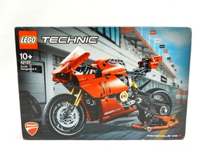 1000円スタート レゴブロック LEGO DUCATI Panigale V4 R デュカティパニガーレ TECHNIC テクニック 42107 バイク 乗り物 WHO JJ30024