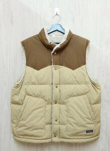 patagonia/パタゴニア/ダウンベスト/27588FA22/REVERSIBLE BIVY DOWNVEST/オーカー×ブラウン/XLサイズ