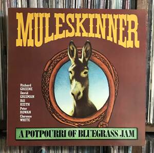 MULESKINNER イギリス盤　LP ミュールスキナー　Clarence White / Peter Rowan /David Grisman カントリーロック　ブルーグラス