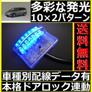 三菱 グランディス NA4W配線情報付■LEDスキャナー青 ブルー 純正キーレス連動■本格ダミーセキュリティ VIPER 620Vよりお薦め