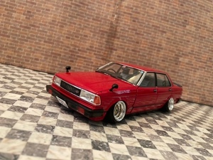 1／24 日産 ブルーバード SSS 910 1980年式 アシェット製 カスタム完成品