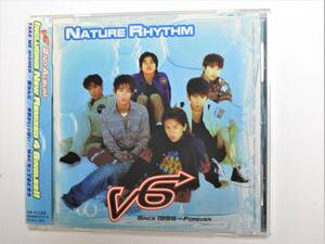 V6 / NATURE RHYTHM / ウルトラマンティガ主題歌　Take Me Higher (New Album Mix) 収録　帯付き　新品同様美品CD