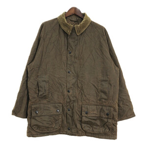 Barbour バブアー BEAUFORT ビューフォート オイルドジャケット WEATHEAR WORKED ブラウン (メンズ XL) 中古 古着 R8827