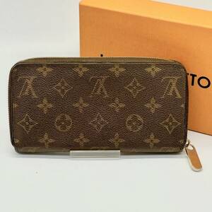 ルイヴィトン LOUIS VUITTON モノグラム ジッピーウォレット ラウンドジップ ラウンドファスナー 長財布 