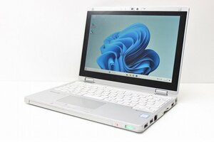 1円スタート ノートパソコン Windows11 2in1PC Panasonic レッツノート CF-RZ6 Windows10 第7世代 Core i5 SSD256GB メモリ8GB 軽量745g