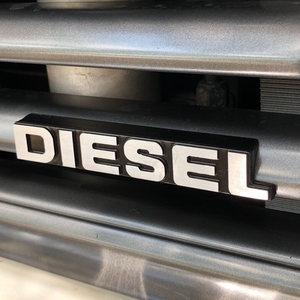 DIESEL エンブレム ランクル70 ディーゼル 前期 後期 HZJ PZJ BJ ランドクルーザー 社外 新品未使用 送料無料