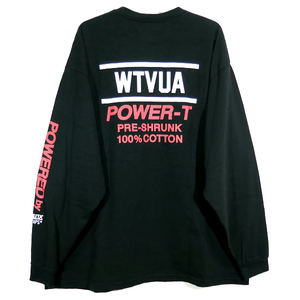 WTAPS ダブルタップス 22AW POWER-T/LS/COTTON.ONEITA パワー ティー ロングスリーブ Tシャツ オニータ ロンT 長袖 ブラック