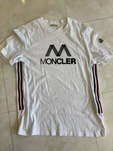 サイズM】モンクレール MONCLER 半袖Tシャツ ホワイト