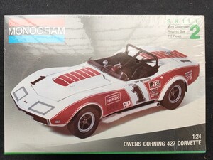 260 シュリンク状態 未開封 モノグラム 1/24 OWENS CORNING 427 corvette オーウェンズ コーニング シボレー コルベット usa MONOGRAM 