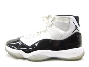 NIKE ナイキ AIR JORDAN 11 RETRO エアジョーダン11 レトロ #45 378037-100 SIZE:US10 28.0cm スニーカー メンズ 靴 □UT12163