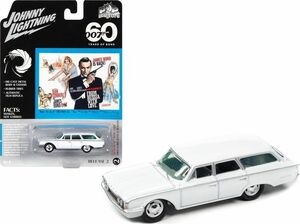 Johnny Lightning 1/64 ボンドカー フォード ランチ ワゴン 007 ロシアより愛をこめて FORD RANCH WAGON JLSP258