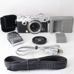 ☆美品・ショット数15319☆ OLYMPUS PEN-F Body SLV オリンパス ペンF ボディ シルバー ミラーレス一眼 #2788