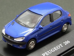 ★★★日曜夜★ルース★PEUGEOT 206★EUROPEAN SELECT★MARUKA★HONGWELL★1/72