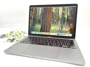 【良品 13.3インチ】Apple MacBook Pro(13-inch,2020) A2251 Core i5(1038NG7)/2GHz RAM:16GB/SSD:512GB space gray Sequoia 動作品