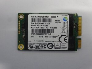 【送料無料】mSATA SSD SAMSUNG 128GB 中古 F20884