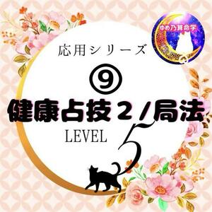 ゆめ乃算命学【応用】⑨健康占技２・局法　　レベル５