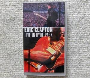 【Eric Clapton】Live In Hyde Park(VHS)