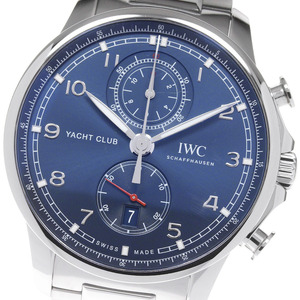 IWC IWC SCHAFFHAUSEN IW390701 ポルトギーゼ ヨットクラブ クロノグラフ 自動巻き メンズ 美品 箱・保証書付き_847548