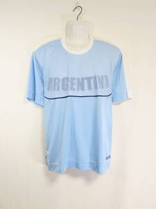 アルゼンチン 代表 プラクティスシャツ ユニフォーム トレーニングウェア アディダス ADIDAS Argentina Tシャツ 2006 ワールドカップ