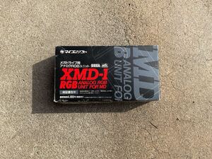 1000円スタート！　SEGA メガドライブ用アナログRBGユニットXMD-1　ｓ００１９