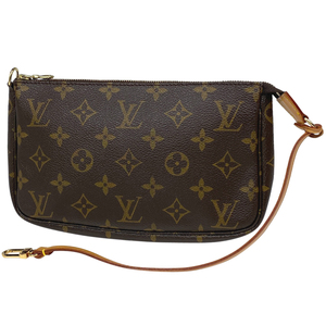 ルイ・ヴィトン Louis Vuitton ポシェット アクセソワール メイク コスメ アクセサリーポーチ モノグラム ブラウン M51980 レディース 中古