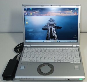 Panasonic 軽量！12.1インチ 高精細画 WUXGA 1920×1200 ノートPC CF-SZ6RDEVS i5-7300U 2.6GHz 8GB SSD128GB Win11 3710H 指紋認証