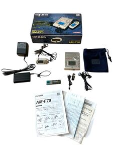 【動作確認済】 AIWA AM-F70 アイワポータブル minidisc レコーダー MDウォークマン Walkman