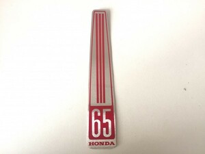 ホンダ CUB65 C65 カブ エンブレム デカール ステッカー 旧車　 フロント トップカバー cub honda sticker vela_parts 0192