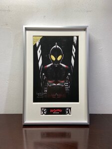 ウルトラマン ULTRAMAN Yart Zero (yartzero) ウルトラマンゼロ 額装 前衛芸術家 現代アート 美術品【複製原画】