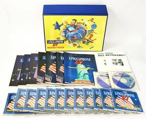 教材セット LINGUAPHONE American English Course CD 1～12 米国発音講座 テキスト 書籍 英語 英会話 学習 語学 リンガフォン